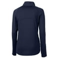 thumbnail image 3 of Women's Cutter & Buck  Navy Chicago Fire Adapt Eco Knit Stretch Recycled Half-Zip Top, 3 of 3