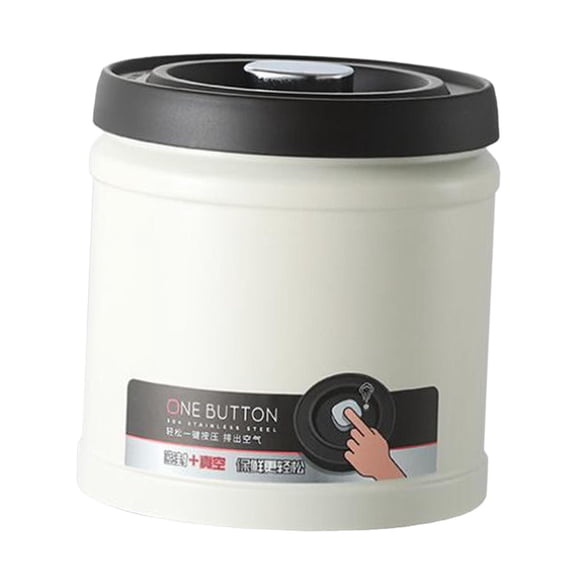 Recipiente para café hermético multiusos con cierre al vacío. Organizador de café. 1600ml