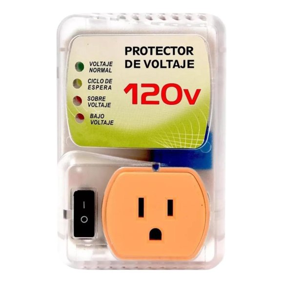 Protector De Voltaje EMYM Armoni 2000VA Alta Potencia 120V con Indicador LED para Electrodomésticos