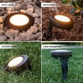 thumbnail image 6 of Enbrighten 40ft LED Color-Changing Landscape Lights, 6 pucks, 6 of 10