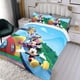 thumbnail image 3 of Mickey Mouse Clubhouse+ Conjunto de sábanas temático, trío de piezas, cómodo y amigable con la piel, diseño único, regalo de decoración para el hogar para familiares, amigos y fans,135cm *200cm, 3 of 6
