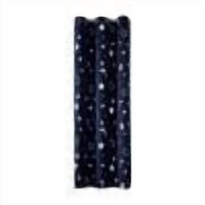 100% Blackout Star Curtains for Kids Room Nursery Single-Panel, Grommet Silver Star and Moon Patterned Blackout Curtains Thermal Insulated Drapes for Boys Bedroom (Navy)