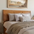 thumbnail image 2 of AFI Portland King Wood Platform Bed with Footboard and Storage Drawers, Light Toffee, 2 of 23