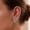 Silver-3pcs-CZ, variant on 3 Pairs Small Gold Hoop Earrings Set for Women, Sterling Silver Hypoallergenic Huggie Hoops, Jewelry Gift