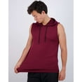 thumbnail image 4 of Real Essentials 3 Pack: Mens Dry-Fit Active Hooded Tank Top - Workout Sleeveless Hoodie Drawstring (Available in Big & Tall), 4 of 7