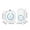 🔥 AS SHOW_New#20686, variant on Wireless Doorbell Type-C Port | Mini Design | ABS Weatherproof | 60 Ringtones 5 Adjustable Volume Modes | LED Flash | Long Range 30M | Energy Efficient | Includes Receiver Transmitter