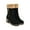 Black, variant on Women's Winter Boots, Ankle Boots with Chunky Heel for Warm & Comfortable Snow Outdoor Wear