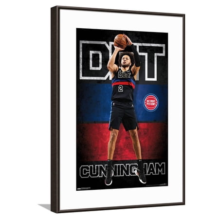 NBA Detroit Pistons – Cade Cunningham 23 Canvas Wall Poster 14.725 x 22.375