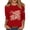 Wine, variant on Youpwaven 250th Anniversary USA Women's 3/4 Sleeve Round Neck 1776-2026 250 Years Print Graphic Tee Pullover Outfit
