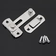 thumbnail image 5 of Safety Door Lock,24PCS Stainless Steel Door Door Lock Latch Door Security Slide Latch Lock User-Friendly Design, 5 of 5