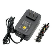 Power Adapter Yabuy 3V 4.5V 5V 6V 7.5V 9V 12V 2A 2.5A AC/DC Adapter Adjustable Universal Power Adapter 30W