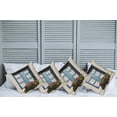thumbnail image 2 of Ambesonne Urban Throw Pillow Cover 4 Pack, Mediterranean Window, 16", Blue Grey, 2 of 5