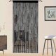thumbnail image 1 of Beaded Curtains (Black 100*200cm), Flying Curtains For Doors, Windows, Room Dividers, Doorway Panels, Living Room Wardrobe Curtains, 1 of 5