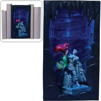 Disney Gallery of Light 3 3/4” Underwater Scene The Little Mermaid