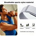 thumbnail image 3 of MJSHUN Nylon Sport Band Compatible with Google Fitbit Air,Soft Breathable Wristband Replacement Compatible with Fitbit Air Fitness, Hook & Loop Adjustable Performance Loop for Screenless Tracker, 3 of 7
