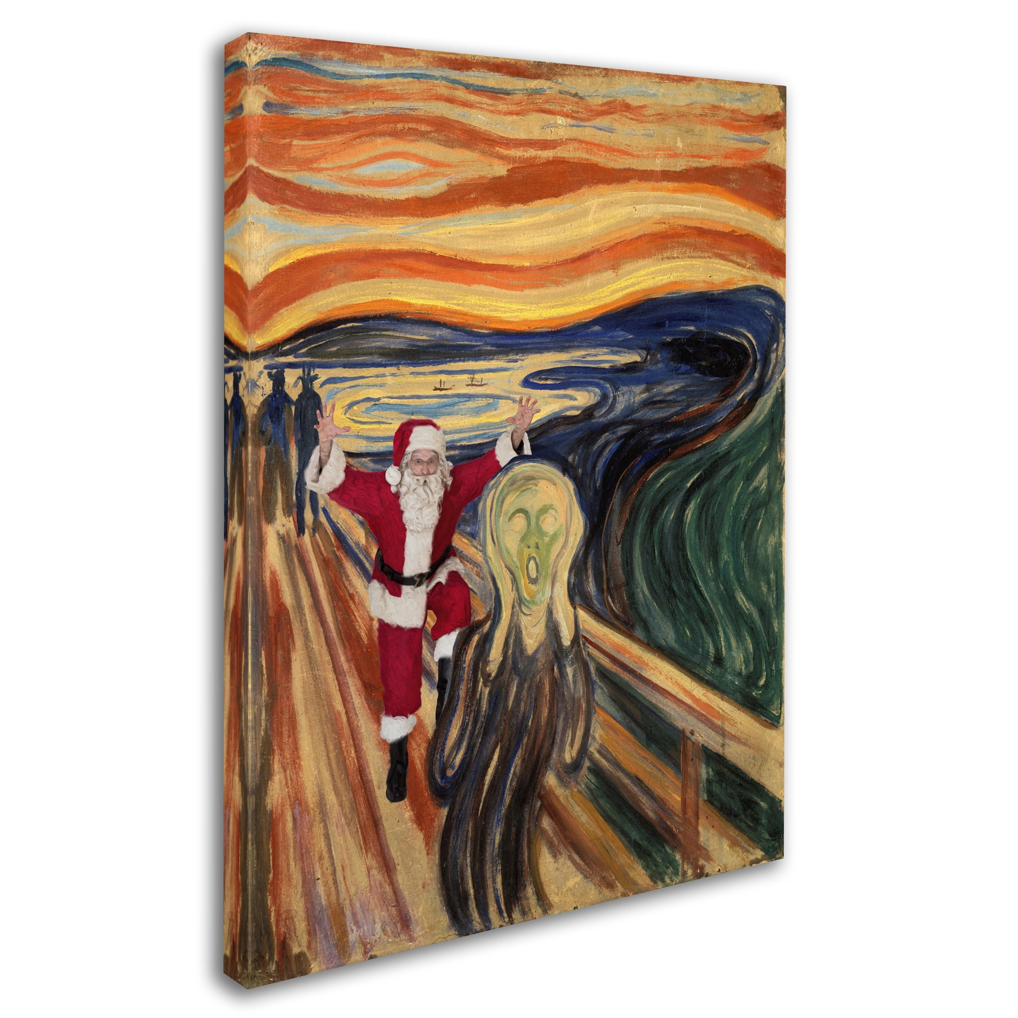 Trademark Fine Art 'Munch-The Scream' Canvas Art by Ed Wheeler