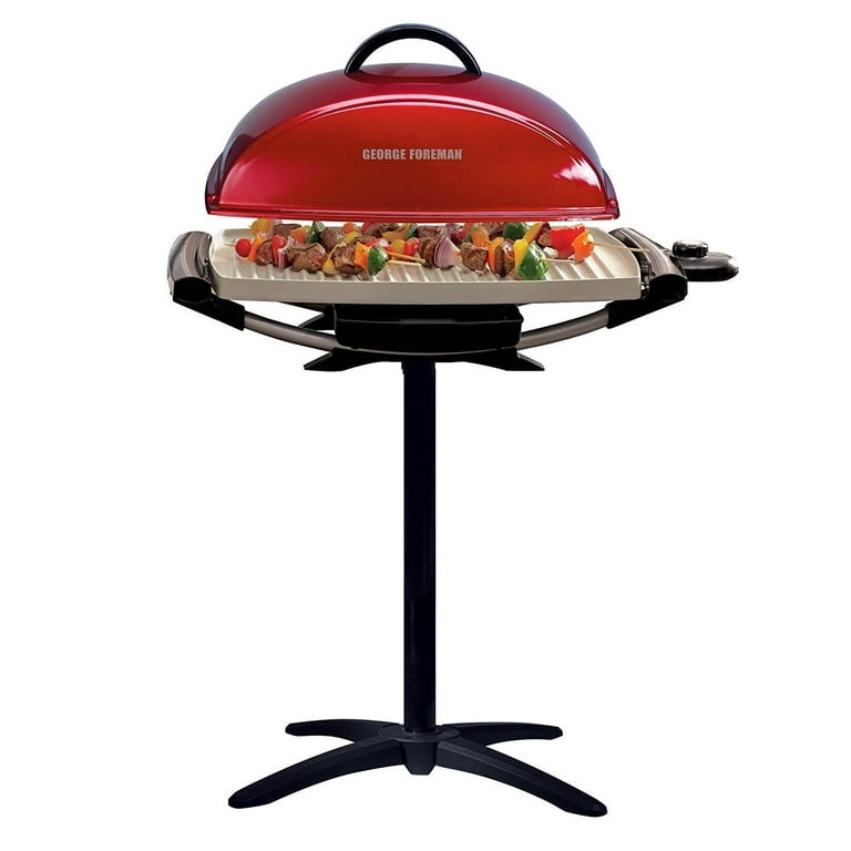 The easy-to-use George Foreman Indoor Outdoor BBQ Grill is back in stock on   and it's on sale
