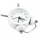 thumbnail image 1 of Mini Reloj Despertador Digital ANGGREK metal blanco 3 pulgadas, 1 of 8