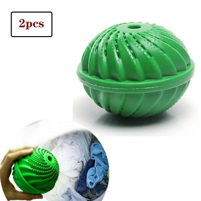 2x bola de lavado ecológica bola de lavandería de cerámica 80 minerales bola de lavandería MFZFUKR LL-0749