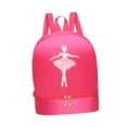 thumbnail image 2 of Mochila de ballet para gimnasio, mochila para niños, bolso de mano, mochila informal duradera. Rosa Roja Estilo A, 2 of 9