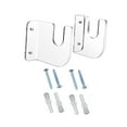 thumbnail image 1 of Skateboard Wall Mount Display Rack, Space Saving Acrylic Skateboard Rack Wall Mount for Longboard, Skateboard Storage Garage Organizer clear, 1 of 8