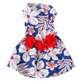 thumbnail image 4 of Doggie Princess Dress, Breathable Elegant Pet Clothes Floral Stylish  For Small Dogs For Daily XS,S,M,L, 4 of 8