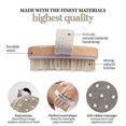 thumbnail image 4 of 2025 Dry Body Brush Exfoliating Body Scrubber With Massage Nodules, 4 of 5
