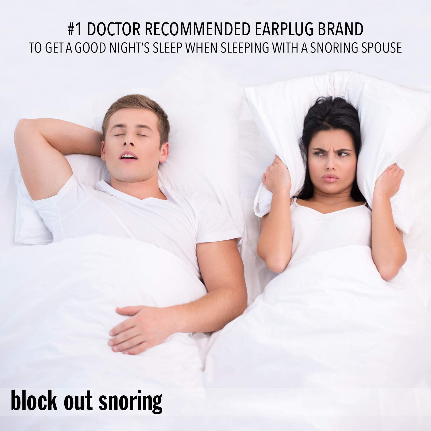 Mack’s Snore Blockers Soft Foam Earplugs, 12 Pair – 32 dB High NRR, 37 dB SNR – Comfortable Ear Plugs for Sleeping, Snoring, Loud Noise and Travel