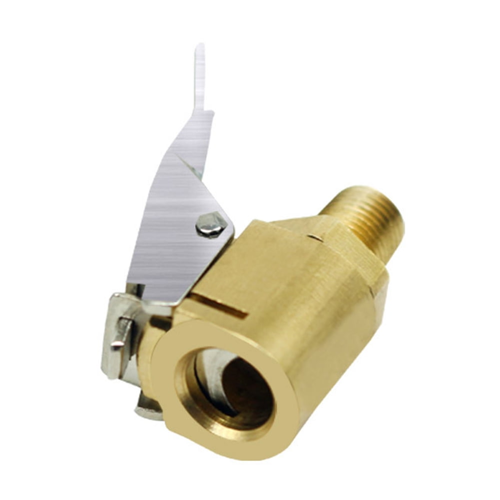 Car air Pump Thread Nozzle Adapter car Pump， Accessories Fast Conversion Head Clip Type Nozzle 