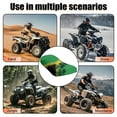 thumbnail image 5 of Uorisanigo ATV Seat Cover Protection Anti-Slip Jamaican Flag Four Wheeler Seat Covers ATV Decorative Accessories Universal Fits Polaris Sportsman Polaris Scrambler Honda Rancher, 5 of 7