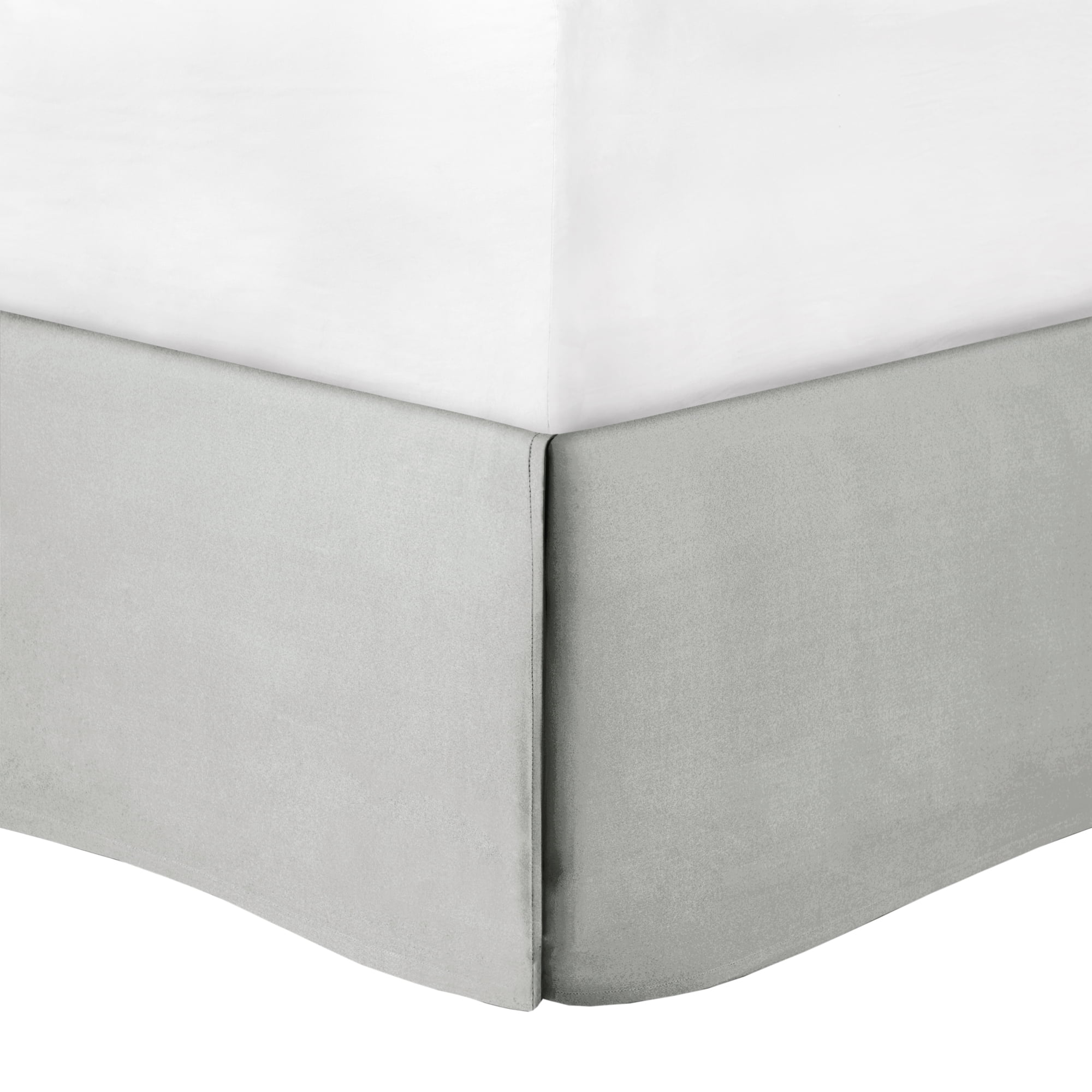 Mainstays 8-Piece Bed in a Bag Comforter Set with Sheets, Grey Basketweave, Twin/TwinXL