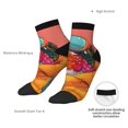thumbnail image 6 of Naloa Hip Hummingbird In Jacket Ankle Socks for Women Non Slip Socks No Show Socks Classic Low Cut Casual Socks Casual Socks, 6 of 7