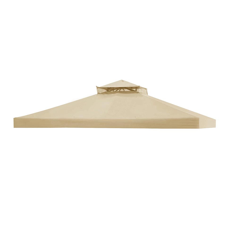 2 Tier 12'x10' Patio Gazebo Canopy Top Replacement for Sunjoy L