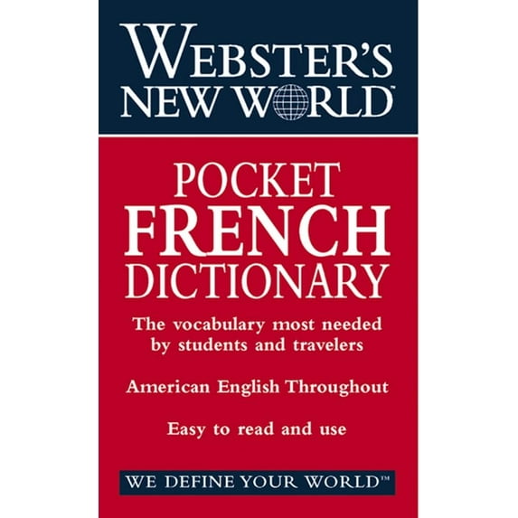 Pre-Owned Webster's New World Pocket French Dictionary: English-French French-English (Paperback) 0764565443 9780764565441