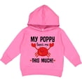 thumbnail image 2 of Inktastic My Poppy Loves Me Grandchild Toddler Hoodie, 2 of 4