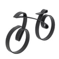 thumbnail image 1 of Bike Decor, Fine Workmanship Minimalistic Iron Gift Bike Ornament Long Service Life  for Bookshelf, 1 of 8