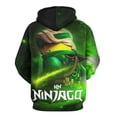 thumbnail image 3 of Ninjago Mens Womens Novelty Hoodie 3D Print Pullover Hooded Long Sleeve Sweatshirts Tops Blouse with Pocket, 3 of 8