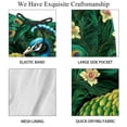 thumbnail image 4 of luoweisi Men's Beach Shorts Quick Dry Swim Trunks with Mesh Lining Peacock 2XL, 4 of 5