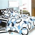 thumbnail image 1 of MINIDUVET-MF01061-TWIN Artistic Blue - 100 Percent Cotton  2 Pieces Mini Comforter Cover &amp; Duvet Cover Set  Twin Size - Blue, 1 of 1