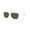 Polished Arista Gold Frame | G-15 Green Lens, variant on RAY-BAN RB3136 CARAVAN Square Shape Sunglasses Polished Arista Gold Frame | G-15 Green Lens 58mm