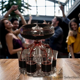 thumbnail image 4 of Torre Dispensadora De Bebidas 3 En 1 Con Portavasos, Estación De Servicio Para Fiestas Y Barbacoas, Incluye 6 Vasos - Organizador De Bar Para Casa, 4 of 6