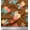 Tawny Brown, variant on Soimoi Blue Cotton Duck Fabric Leaves & Floral Artistic Print Fabric by the Yard 42 Inch Wide
