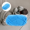 thumbnail image 4 of Shisuyan Fil à Tisser à la Main Polyester Épais Bleu Amis et Famille 4 Rouleaux, 4 of 8