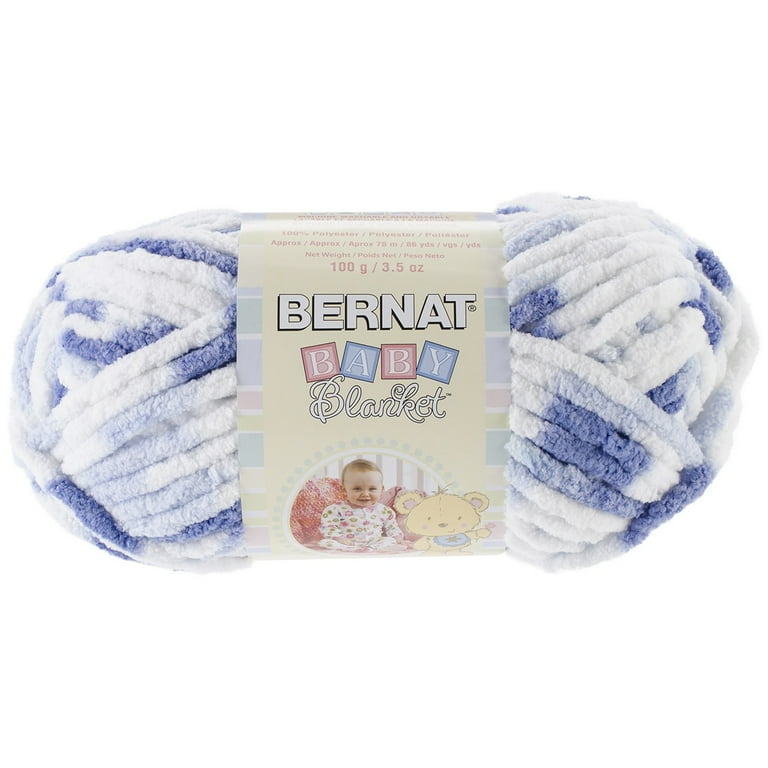 Bernat baby blanket yarn little denim deals