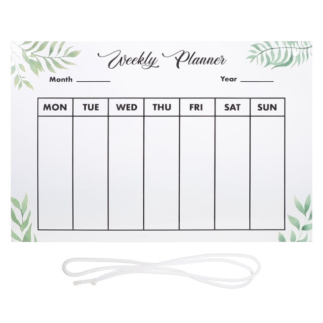 KAKOWELY weekly planner board 1 Set Of Memo Writing Board With Lanyard Transparent Acrylic Message Writing Board For Office Desktop Memo Board Erasable Note Board
