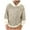 Beige, variant on Chiccall Men's Fleece Hoodies Oversized Thickened Striped Gradient Stylish Hooded Sweatshirts