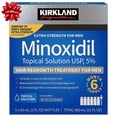 thumbnail image 1 of Tratamiento para el crecimiento del cabello Kirkland Minoxidil 5% para hombres durante 6 meses, 1 of 7