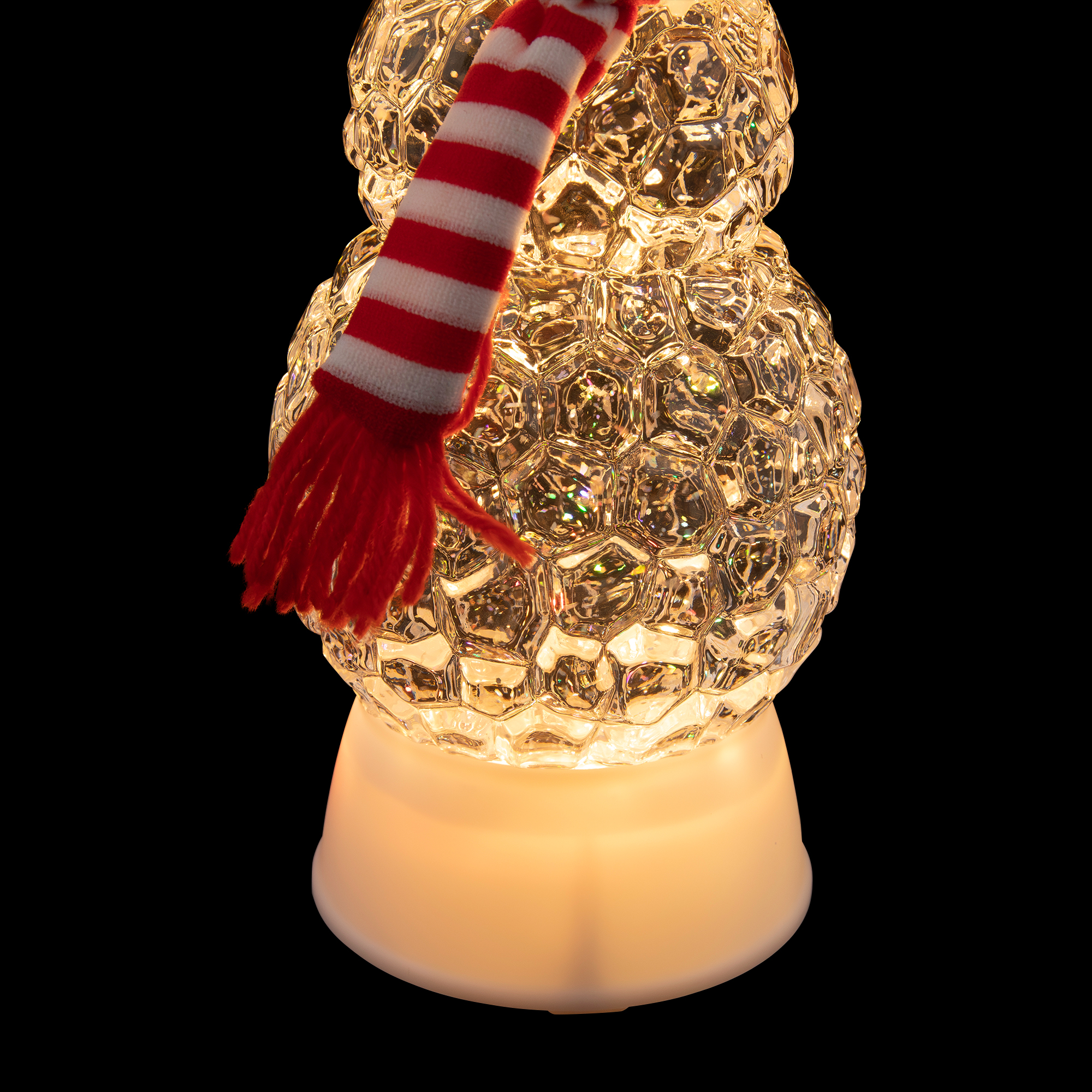 LED Lighted and Musical Snowman Christmas Snow Globe - 12"