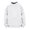 White, variant on lnmuld Girls Solid Mock Neck Sweatshirt Long Sleeve Pullover with Front Pocket 5-6 Years,Light Purple