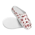 thumbnail image 3 of Xecao Halloween Print Cotton Slippers Fuzzy Warm Cozy Slippers Non Slip House Slippers For Indoor Outdoor Cotton Slippers House Slippers-11, 3 of 7